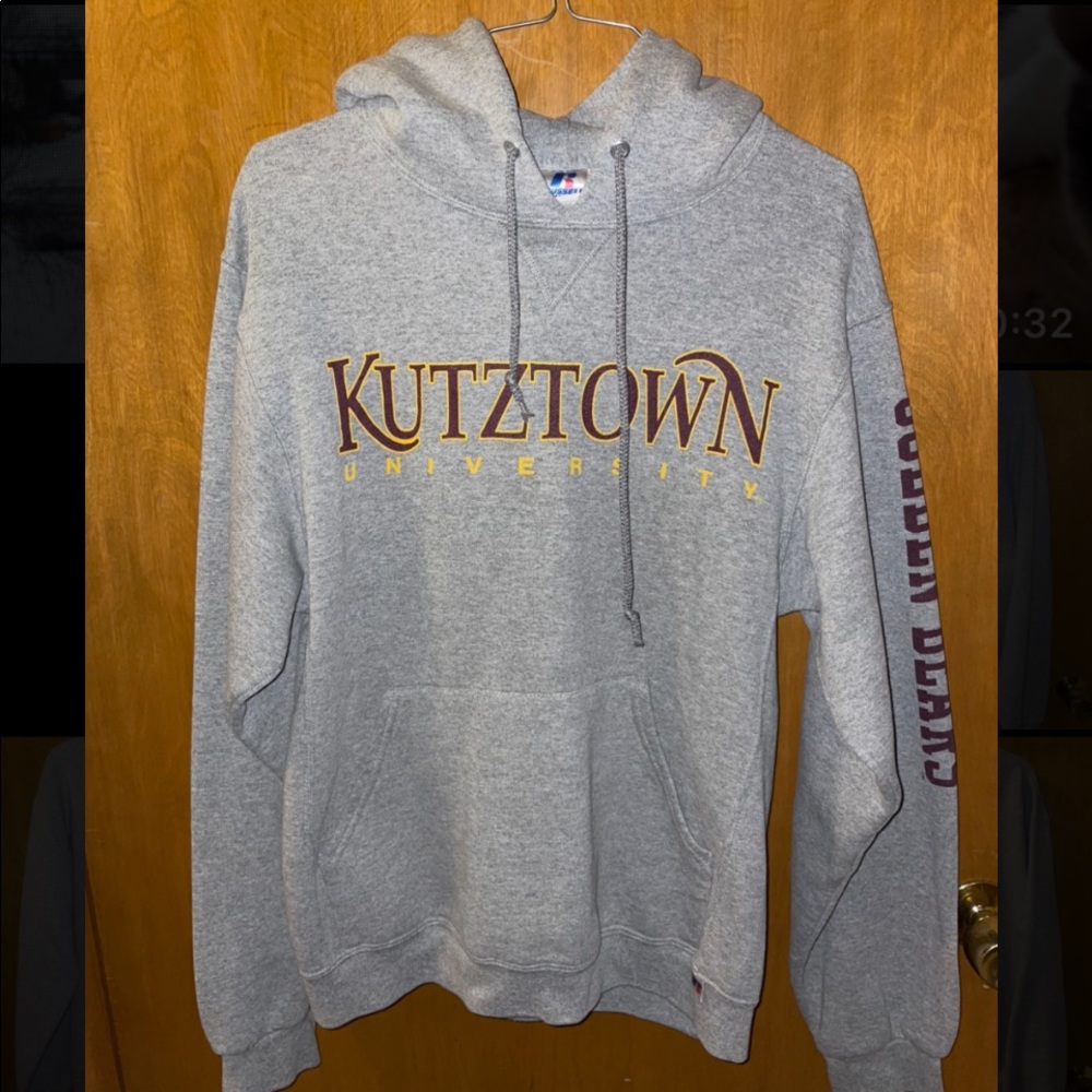 Gray Kutztown sweatshirt